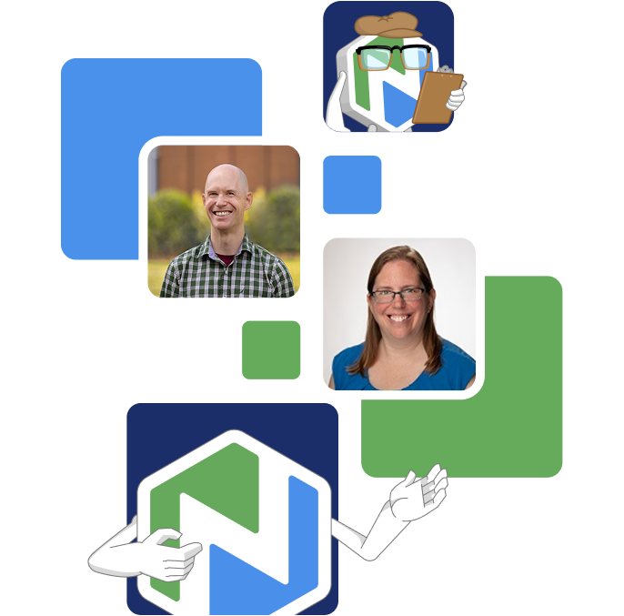 Tiles of Niche Buddy with a smiling man and woman