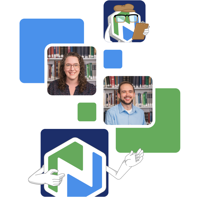 Tiles of Niche Buddy with a smiling man and woman