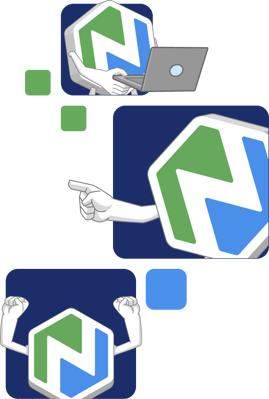 group of niche buddy characters in different poses group of niche buddy characters in different poses