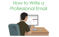 How to write a professional email