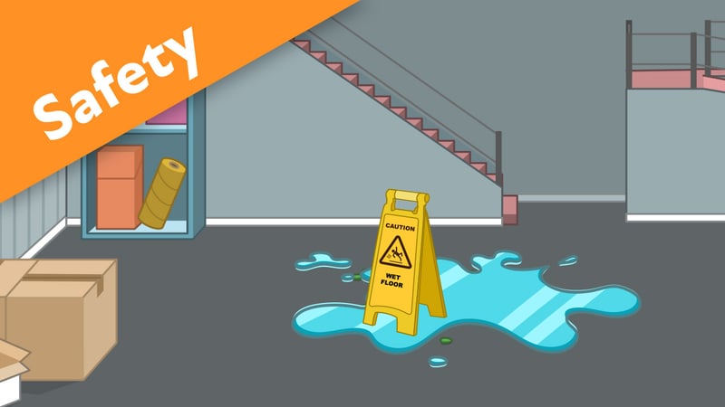 Preventing Slips Trips and Falls tutorial image Preventing Slips Trips and Falls tutorial image