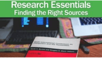 Research essentials finding the right sources