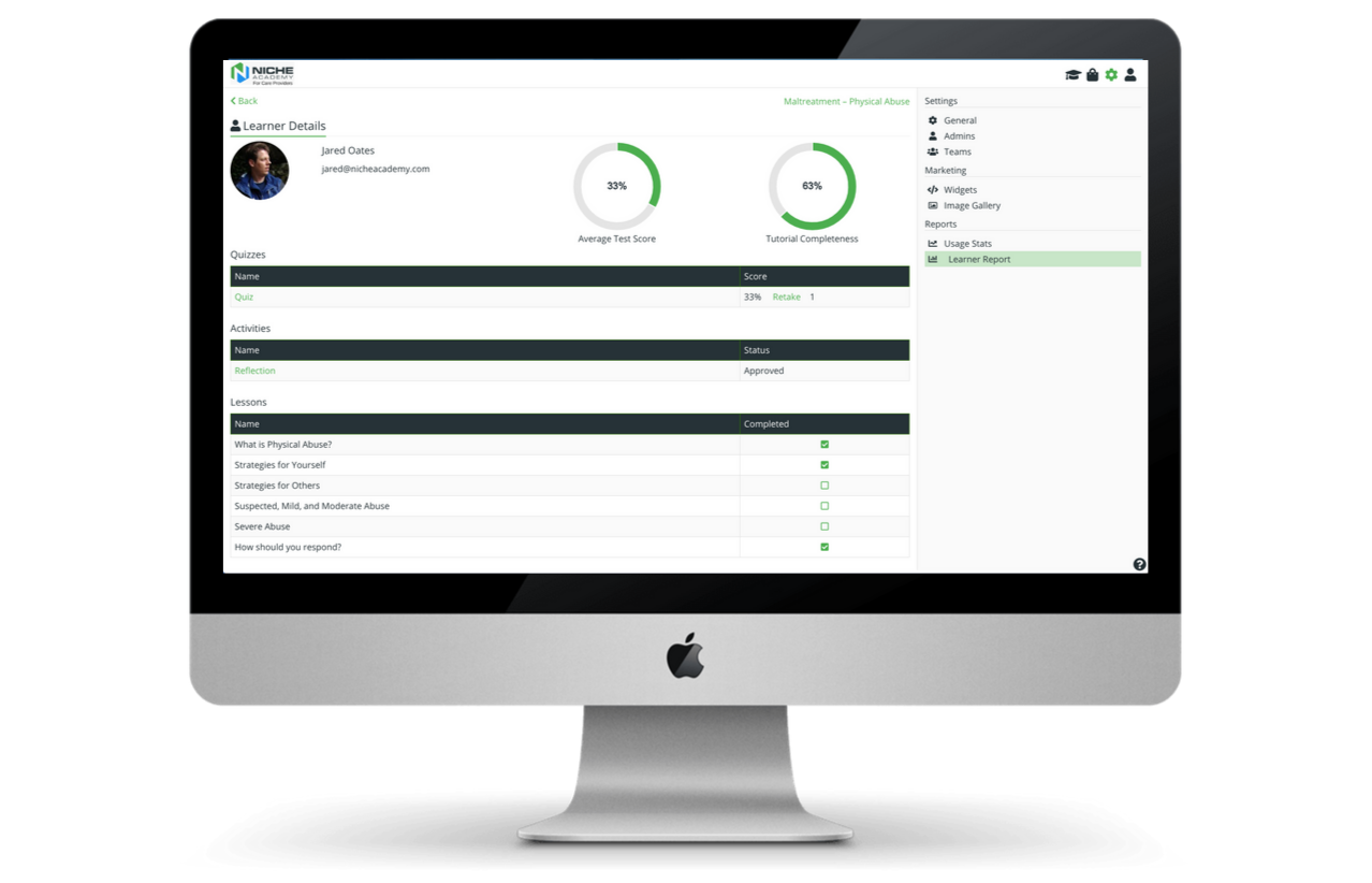 online learning management system
