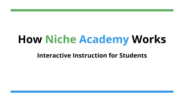 How It Works - Interactive Instruction for Students