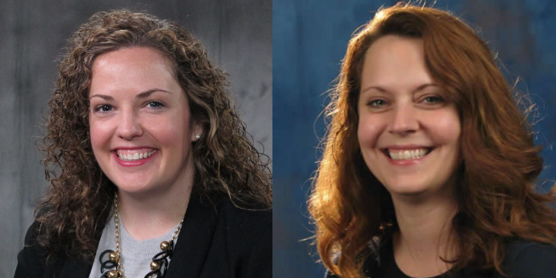 Megan Barrett and Rebecca Ranallo