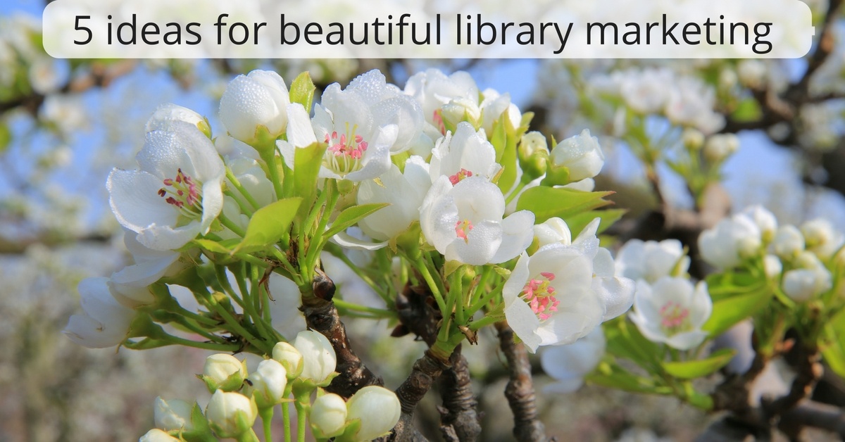 Webinar: 5 Free (Or Very Cheap) Ideas For Beautiful Library Marketing